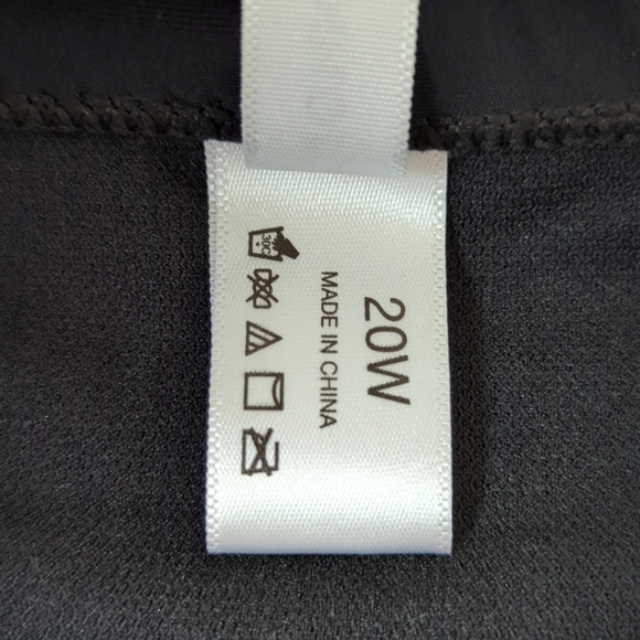 St. John's Bay Secretly Slender Tummy Control Bikini Swim Bottom Black 20W - Picture 6 of 11